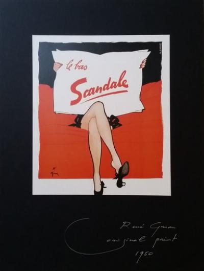 René Gruau (d'après) - Dior - Le Bas Scandale 2