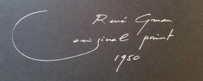 René Gruau (d'après) - Dior - Le Bas Scandale 2