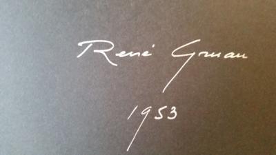 René GRUAU (d’après) - Dior - Scandale, 1953 - Gravure 2