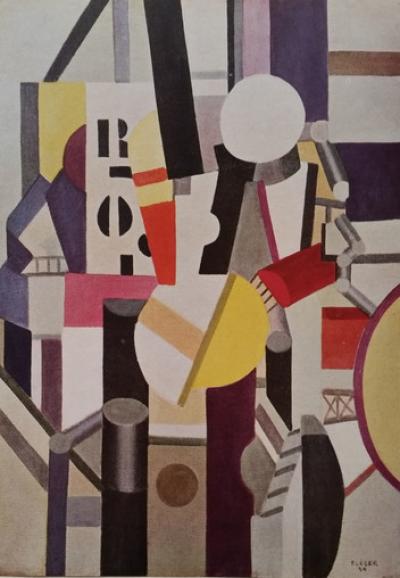 Fernand Léger - Composition 1920 du peintre Fernand Léger 2