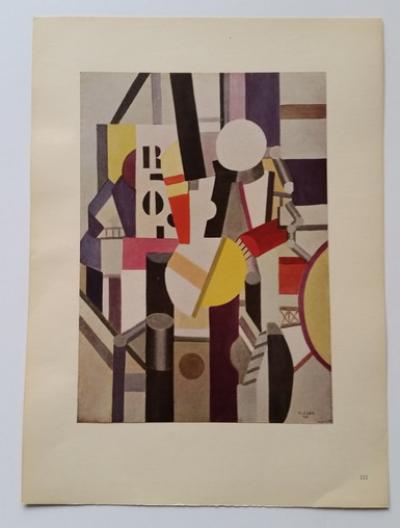 Fernand Léger - Composition 1920 du peintre Fernand Léger 2