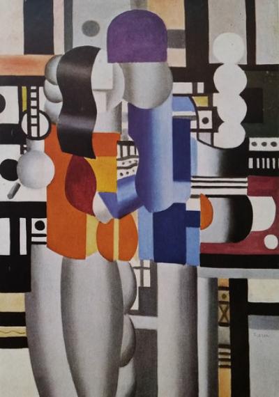 Fernand Léger - Homme et Femme 1921 du peintre Fernand Léger 2