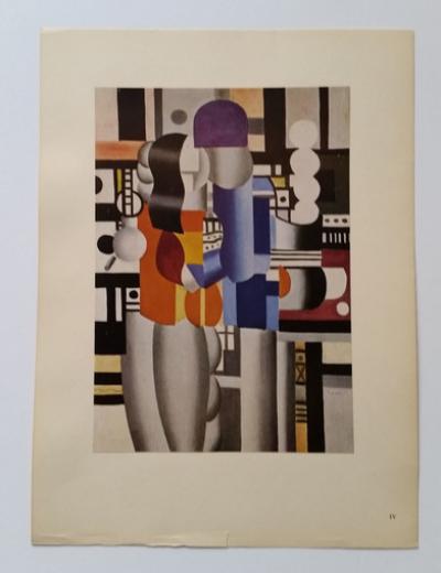 Fernand Léger - Homme et Femme 1921 du peintre Fernand Léger 2