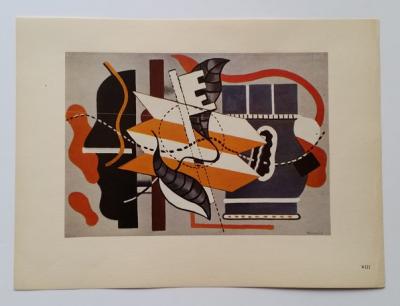 Fernand LEGER (d’après) - Nature morte au pointillé, 1928, Lithographie 2