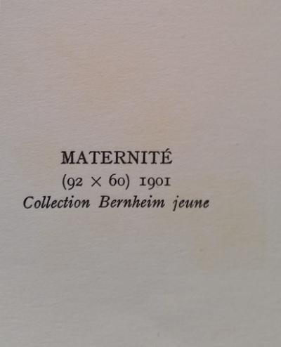 Pablo Picasso (d’après) - Maternité 1901 du peintre Pablo Picasso 2