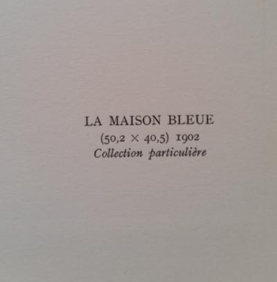 Pablo Picasso (d’après) - La maison bleue, 1902, Impression 2
