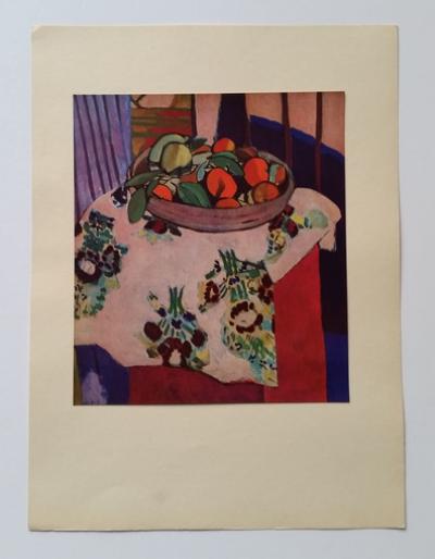 Henri Matisse (d’après) - Les oranges 1912 du peintre Henri Matisse 2