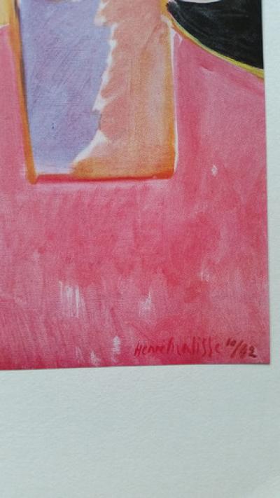Henri MATISSE (d’après) - Jeune femme en rose, 1942, Impression 2