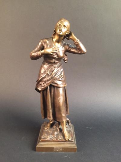 Henri-Etienne DUMAIGE (1830-1888). Jeanne d’Arc. 2