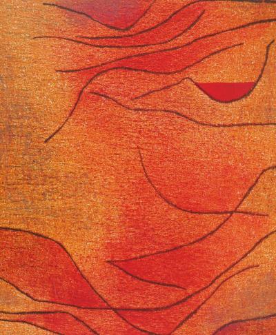 Gustave SINGIER : Composition abstraite - Lithographie originale Signée 2