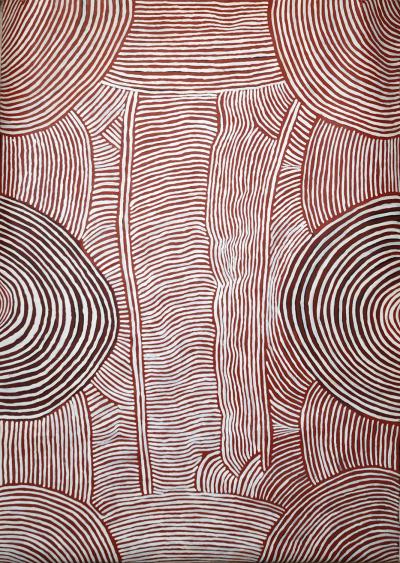 Peinture aborigène, Polly Nelson, 