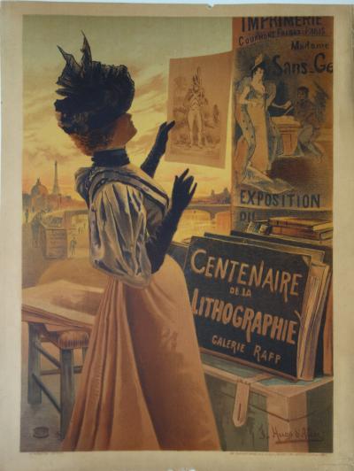 Maîtres de l’affiche (Planche 66) -  Lithographie originale 2