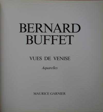 Bernard BUFFET : Vues de Venise, Catalogue Galerie Garnier 1987 2