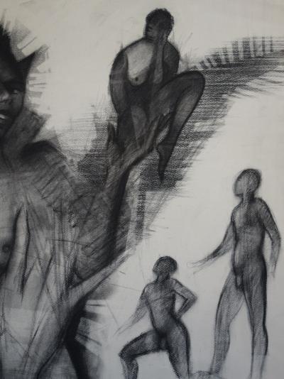 Sacha CHIMKEVITCH : Etoile du désir - Dessin original au pastel signé 2