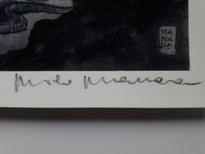 Milo MANARA - The Dark Castle, 2012 - Lithographie signée 2