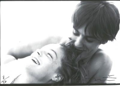 Bert STERN - Romy and Delon, 2011 - Signed and numbered photograph 2