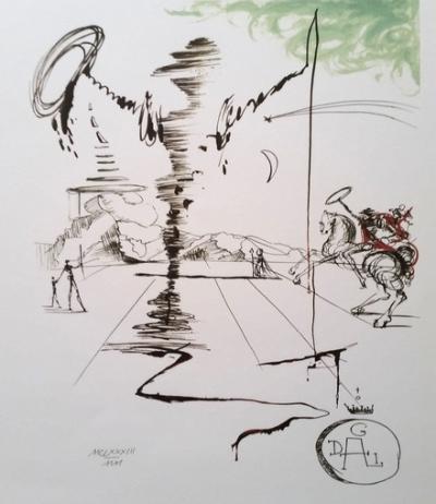 Salvador Dali - Don Quixote 2