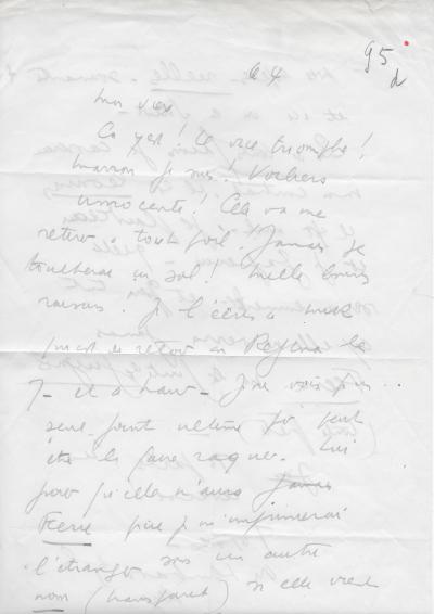 Louis-Ferdinand CELINE - Signed autograph letter 2