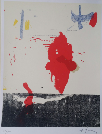 Tony Soulie  - Abstraction, circa 2000 - Lithographie originale signée au crayon 2