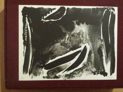 Olivier Debre  - Ambassadeurs, 1989 - Lithographie originale signée au crayon 2