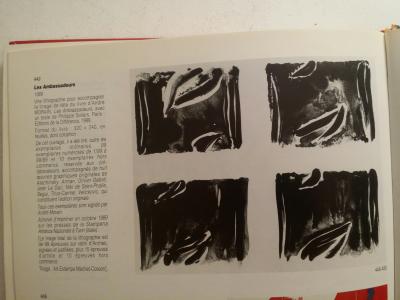 Olivier Debre  - Ambassadeurs, 1989 - Lithographie originale signée au crayon 2