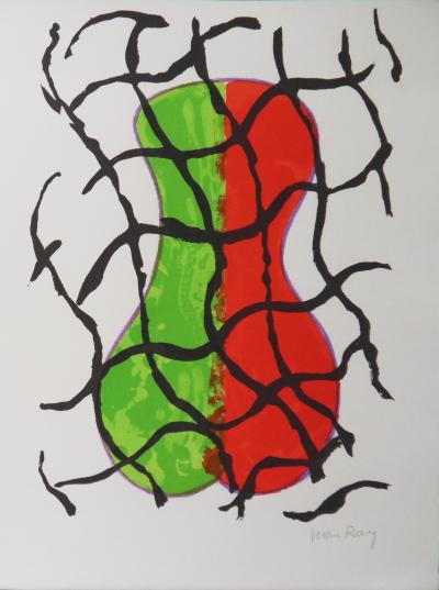 Man RAY - Imagination Subversion, Dos de femme ou violon - Lithographie originale signée au crayon 2