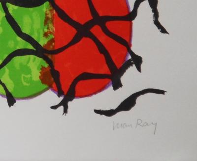 Man RAY - Imagination Subversion, Dos de femme ou violon - Lithographie originale signée au crayon 2