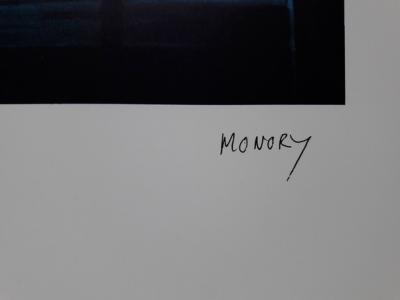 Jacques MONORY - Monig Canal91000 - Impression offset signée et numérotée 2