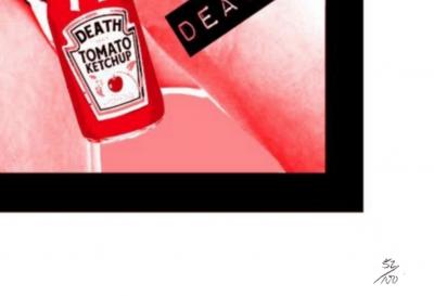 Death NYC - Boxing Red, 2015 - Sérigraphie signée au crayon 2