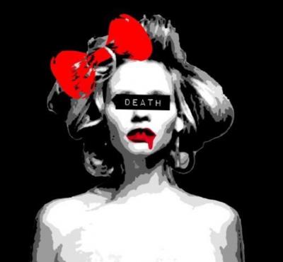 Death NYC - Double Black, 2015 - Sérigraphie signée au crayon 2