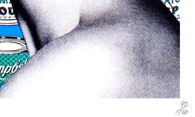 Death NYC - Kate Moss Soup - Sérigraphie originale numérotée et signée - (Édition limitée à 100 épreuves) 2