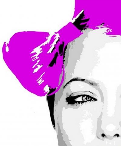 Death NYC - Jolie Purple, 2015 - Sérigraphie signée au crayon 2