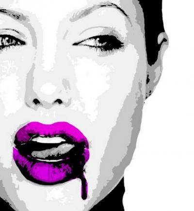 Death NYC - Jolie Purple, 2015 - Sérigraphie signée au crayon 2