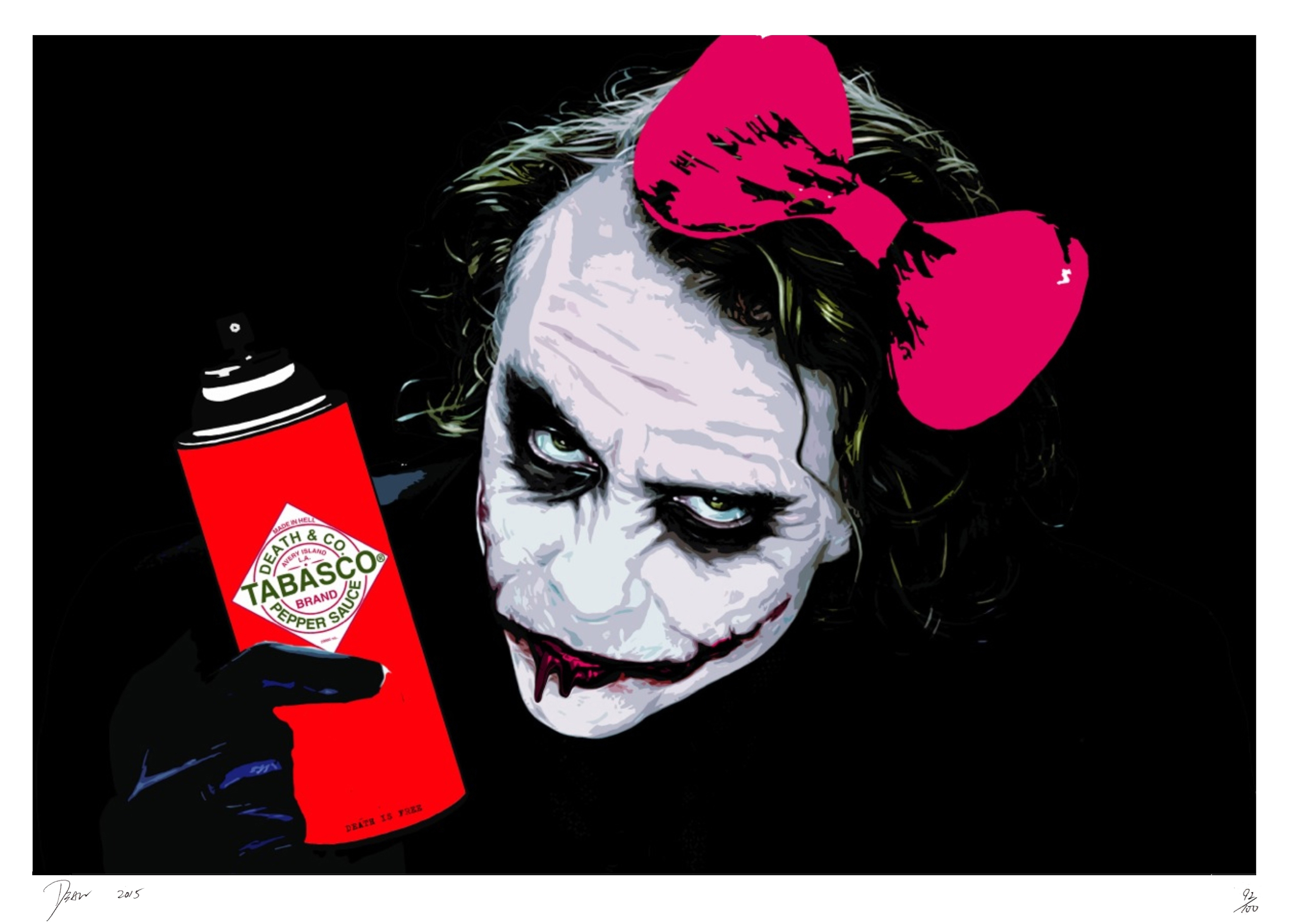 Death NYC Original screenprint signed and numbered (Edition limited