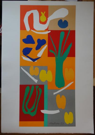 Henri MATISSE (1869-1954) - Végétaux, Lithographie 2