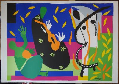 Henri MATISSE (1869-1954) - La Tristesse des Rois, Lithographie 2