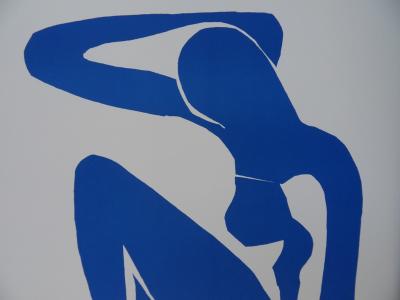 Henri MATISSE (1869-1954) - Nu bleu assis, Lithographie 2