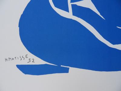 Henri MATISSE (1869-1954) - Nu bleu assis, Lithographie 2