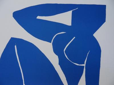 Henri MATISSE (d’après) (1869-1954) - Nu bleu au repos, Lithographi 2
