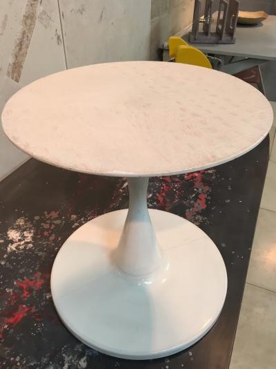 Francesco Passaniti - Tabouret Tondo façon croco brillant, 2017 2