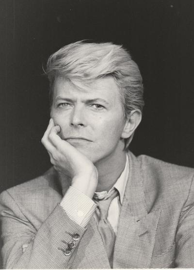 David BOWIE - photographie originale signée et datée 2