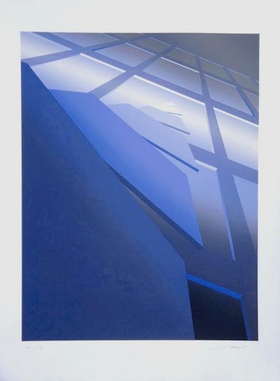 Jean ALLEMAND : Espace Temps- Lithographie originale signée et numérotée 2