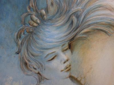Francis de SAINT GENIES : Amour à Samothrace - Lithographie originale signée 2