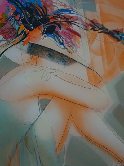 Jean-Baptiste VALADIE : Maryline - Lithographie originale signée au crayon 2