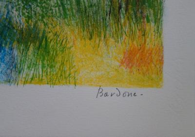 Guy BARDONE : La vieille Bergerie - Lithographie originale signée 2
