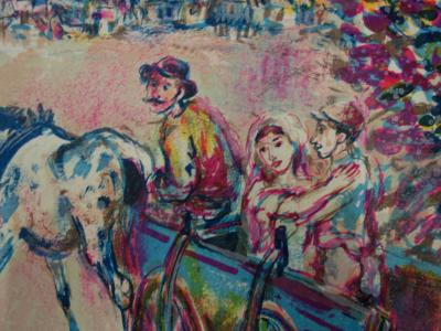 Walter SPITZER : Le Mariage Juif - Lithographie originale signée 2