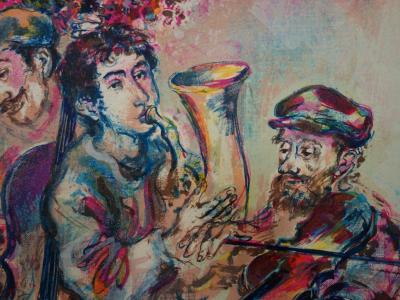 Walter SPITZER : Le Mariage Juif - Lithographie originale signée 2