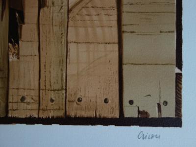 Pierre GILOU CADIOU : Le Rapt, Lithographie originale signée 2