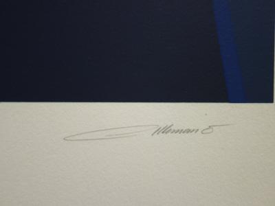 Jean ALLEMAND : Espace Temps- Lithographie originale signée et numérotée 2