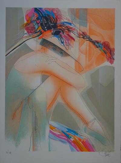 Jean-Baptiste VALADIE : Maryline - Lithographie originale signée et numérotée 2